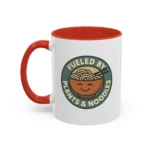 Vegan Foodie Mug – “Fueled by Plants & Noodles” Cute Bowl Design - Image 10