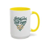 Vegan Wedding Mug – “Just Married, Still Vegan” Newlywed Gift - Image 33