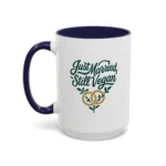 Vegan Wedding Mug – “Just Married, Still Vegan” Newlywed Gift - Image 14