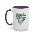 Vegan Wedding Mug – “Just Married, Still Vegan” Newlywed Gift - Image 32