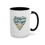 Vegan Wedding Mug – “Just Married, Still Vegan” Newlywed Gift - Image 39
