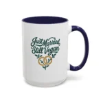 Vegan Wedding Mug – “Just Married, Still Vegan” Newlywed Gift - Image 13