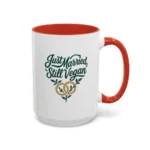 Vegan Wedding Mug – “Just Married, Still Vegan” Newlywed Gift - Image 42